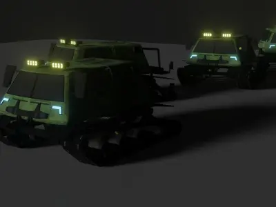 The Dirt Cruiser  Free 3D model