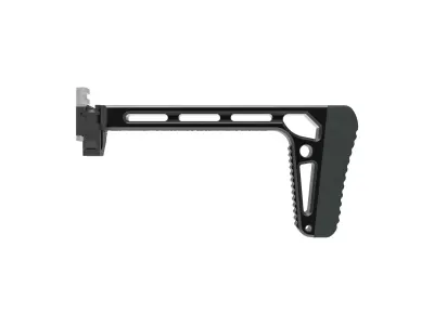 MINIMALIST STOCK PLUS WITH BRACE ADAPTER TO PICATINNY RIS 3D print model