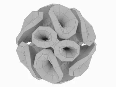 Math Object 0055 3D print model