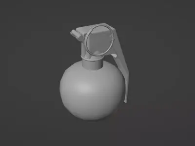 Grenade M67 Free 3D model