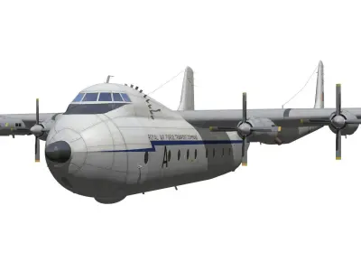 Armstrong Whitworth Argosy AW660C 3D model