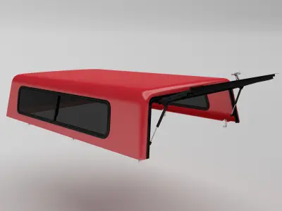 Camper Shell 1 Free 3D model