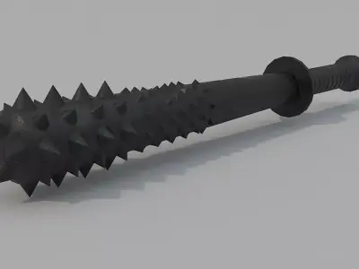 Medieval Mace LP 3DModel Low-poly 3D model