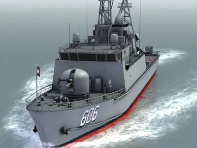 Taiwan Navy Set 01 3D model
