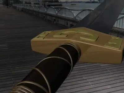 Meteor Sword Free 3D model