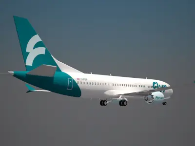 FLYR Air Boeing 737 Max 8 3D model
