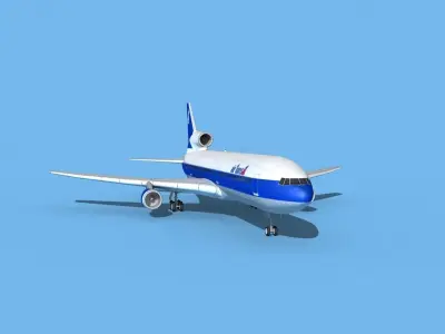Lockheed L-1011 TriStar Air Transat 1 3D model
