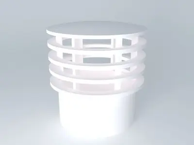 Ventilation of Sewage Terminal 50 mm 3D model