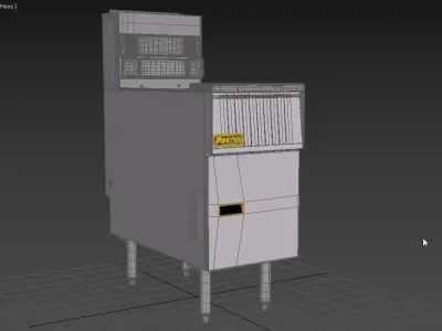 Anets Goldenfry Fryer AGG14R 3D model