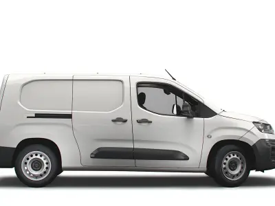 Citroen E Berlingo Van LWB 2022 3D model