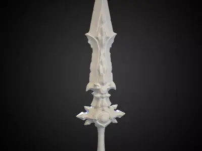 Stylized Sword 30 3D model