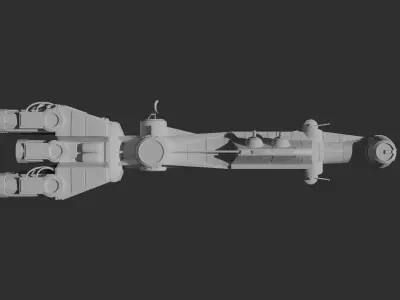 Star Wars CR90 Corvetta 3D model