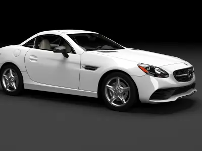 Mercedes SLC 300 Free 3D model