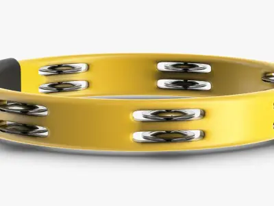 Tambourine 1 3D model
