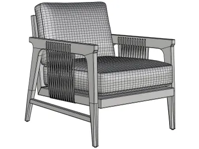 Marley Lounge Chair by Century Furniture 3D model