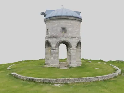 Ultra Realistic Windmill Building Scan 8K 3D model