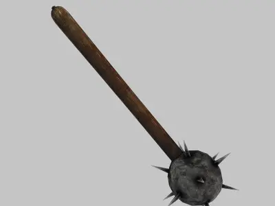 Morgenstern mace 3D model
