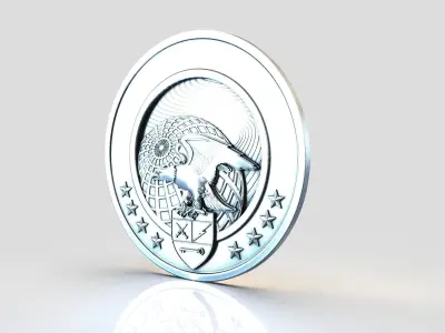 EAGLE AND THE WORLD 3D print model