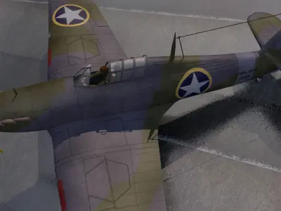 Hawker Sea Hurricane - USAF 3D model