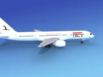 Boeing 757-200 Cabo Verde  3D model