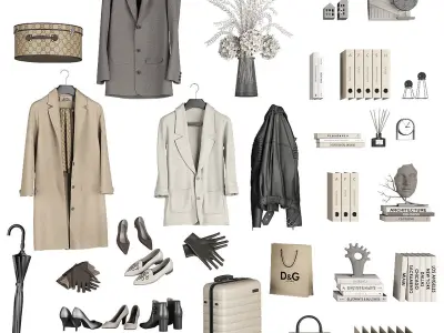 Entryway furniture 99 part 1 3D model