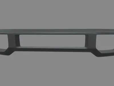 Front Bumper Mercedes Benz AMG G 63 Low-poly 3D model