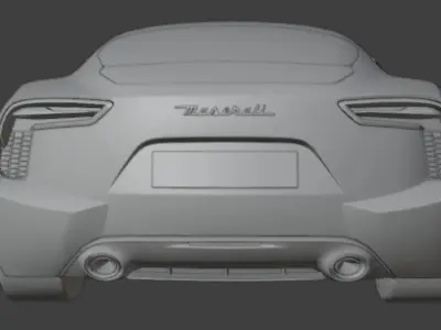 Maserati Alfieri 3D model