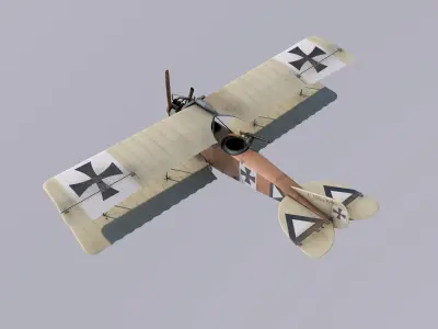 Albatros C3 3D model