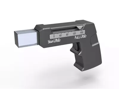 Assassins Laser from Buck Rogers in the 25th Century 3D print model