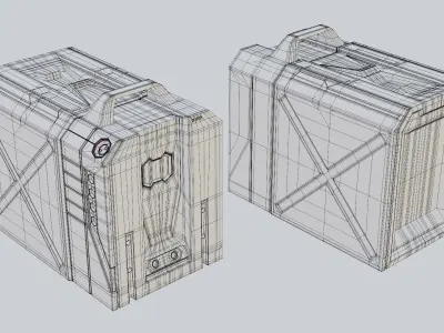 SCI-Fi Futuristic Computer Free 3D model