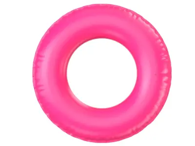 Detailed Inflatable Pool Toy 3D model