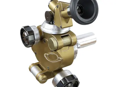 MPM-44M Mortar sight 3D model