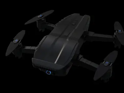 drone camera 3D model