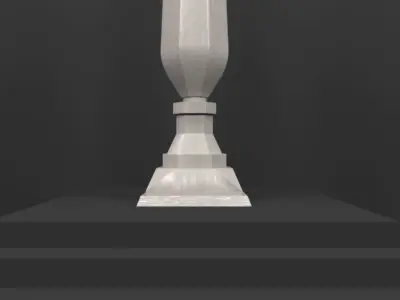 Ornament column Free 3D model