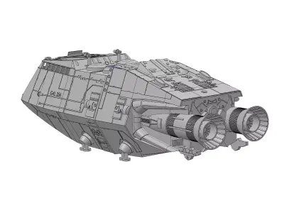 Shuttle Mark I 3D print model