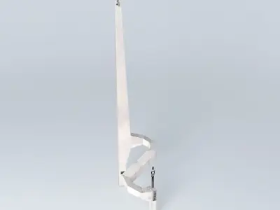 Monument to Campinas Bicentennial 3D model