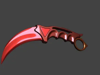 Karambit Knife 3D model