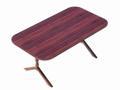 Dining Table 3D model 28