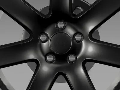 Jeep Wrangler Anlimited Altitude 2014 wheel 3D model