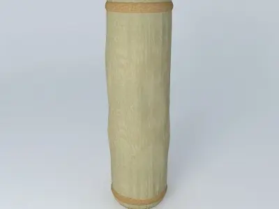Pad tube cylinder Free 3D model