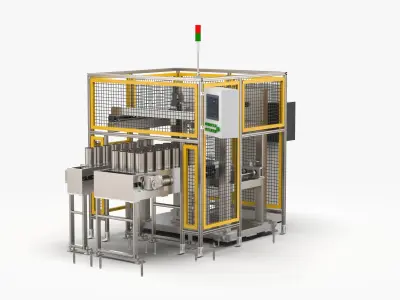 Cylinder Liner Pressing Machine 3D model