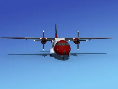 Casa CN-235 Air Sea Rescue 3D model