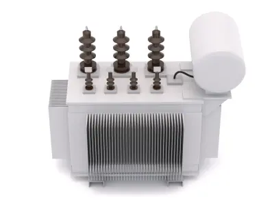 Electric Transformer 3D model