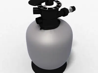 filtration sand filter 3D model