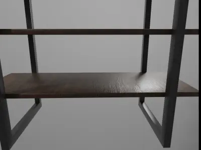 bookshelf bookcase - person Free 3D model