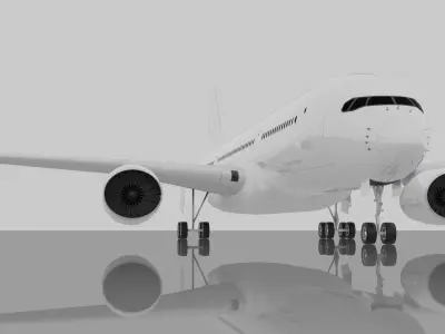 Airbus A350-900 XWB 3D model