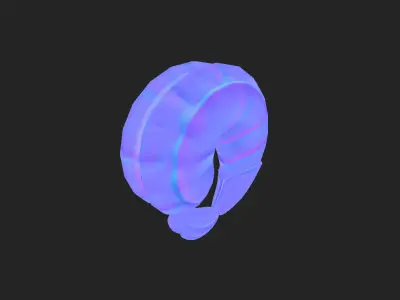 Shrimp human egg 3D model