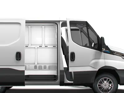 Iveco eDaily Van L1H1 HQ Interior 2024 3D model