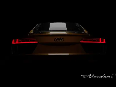 Audi R8 3D Model Free 3D model