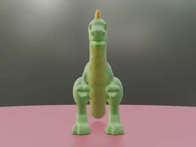 Toy T Rex 3D print model